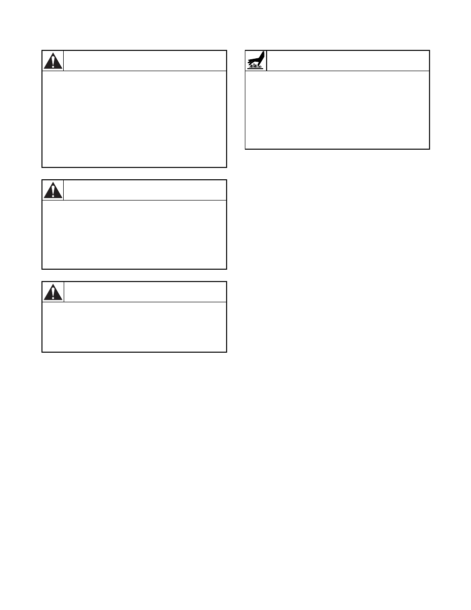 Safety decals, Warning, Caution | Alliance Laundry Systems PHM1401C User Manual | Page 8 / 82
