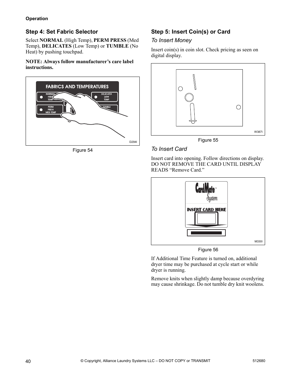 Alliance Laundry Systems D677I User Manual | Page 42 / 56