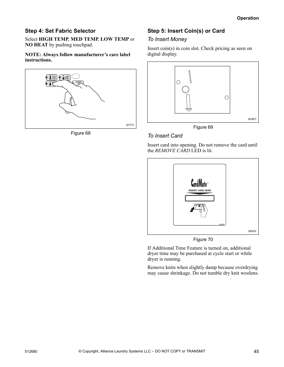 Alliance Laundry Systems D677I User Manual | Page 47 / 56