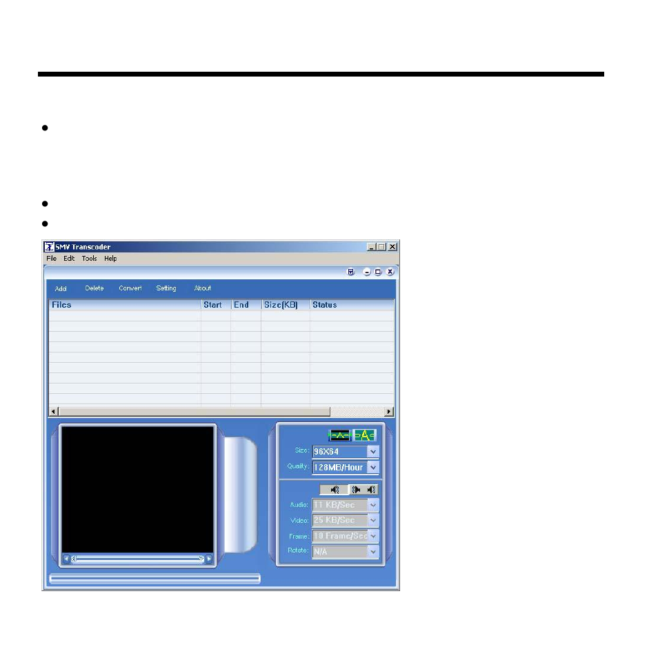 Convert video files to smv | Hyundai H-F1010 User Manual | Page 13 / 38