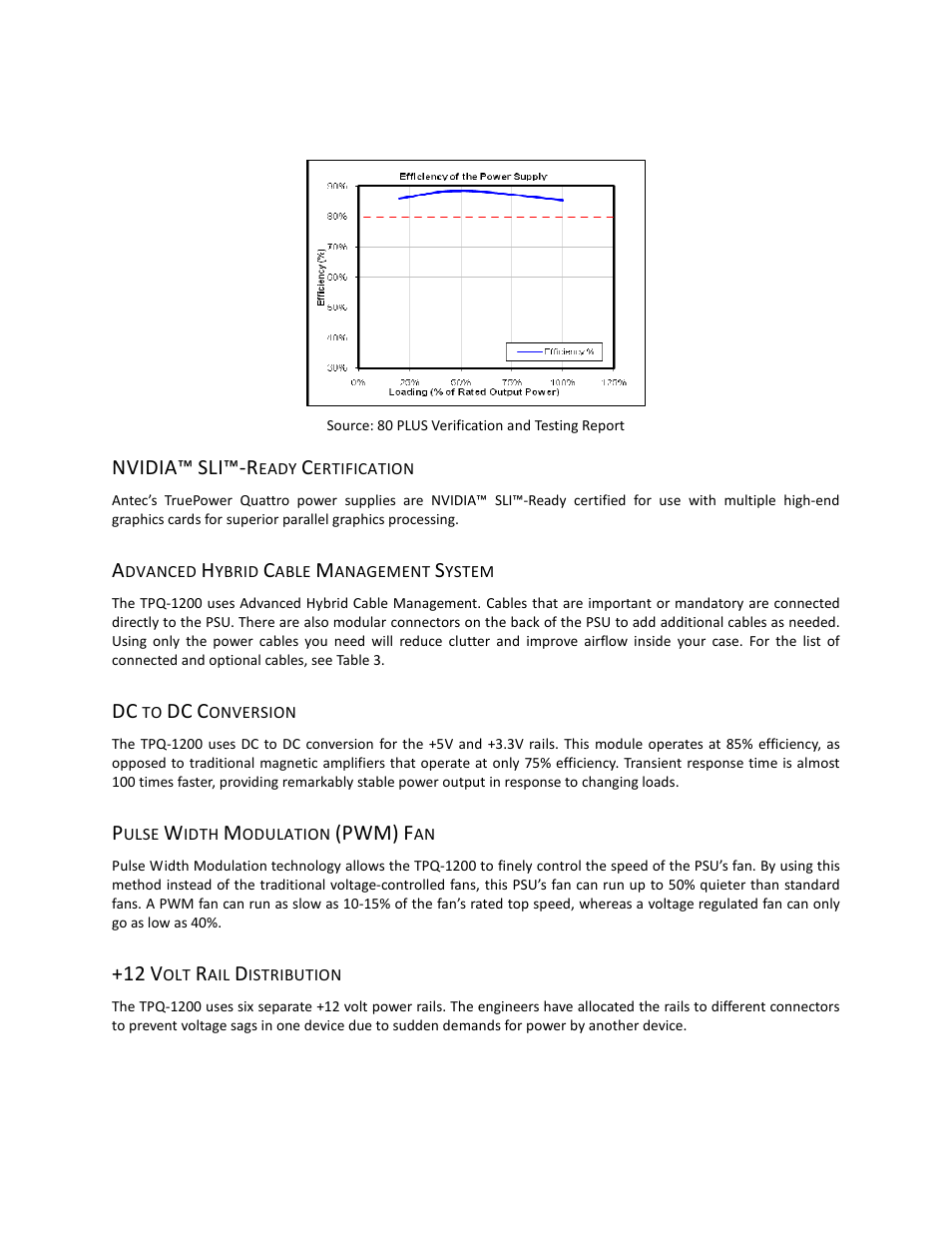 Antec TRUEPOWER QUATTRO TPQ-1200 User Manual | Page 3 / 8