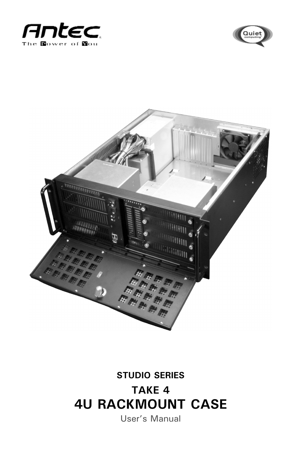Antec 4U User Manual | 6 pages