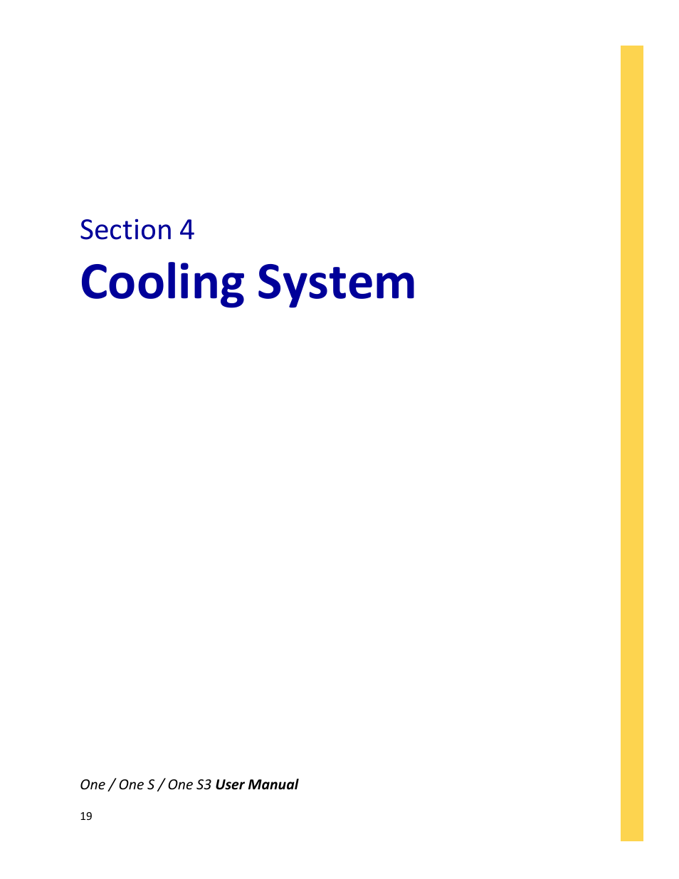 Cooling system | Antec ONE S3 User Manual | Page 19 / 23