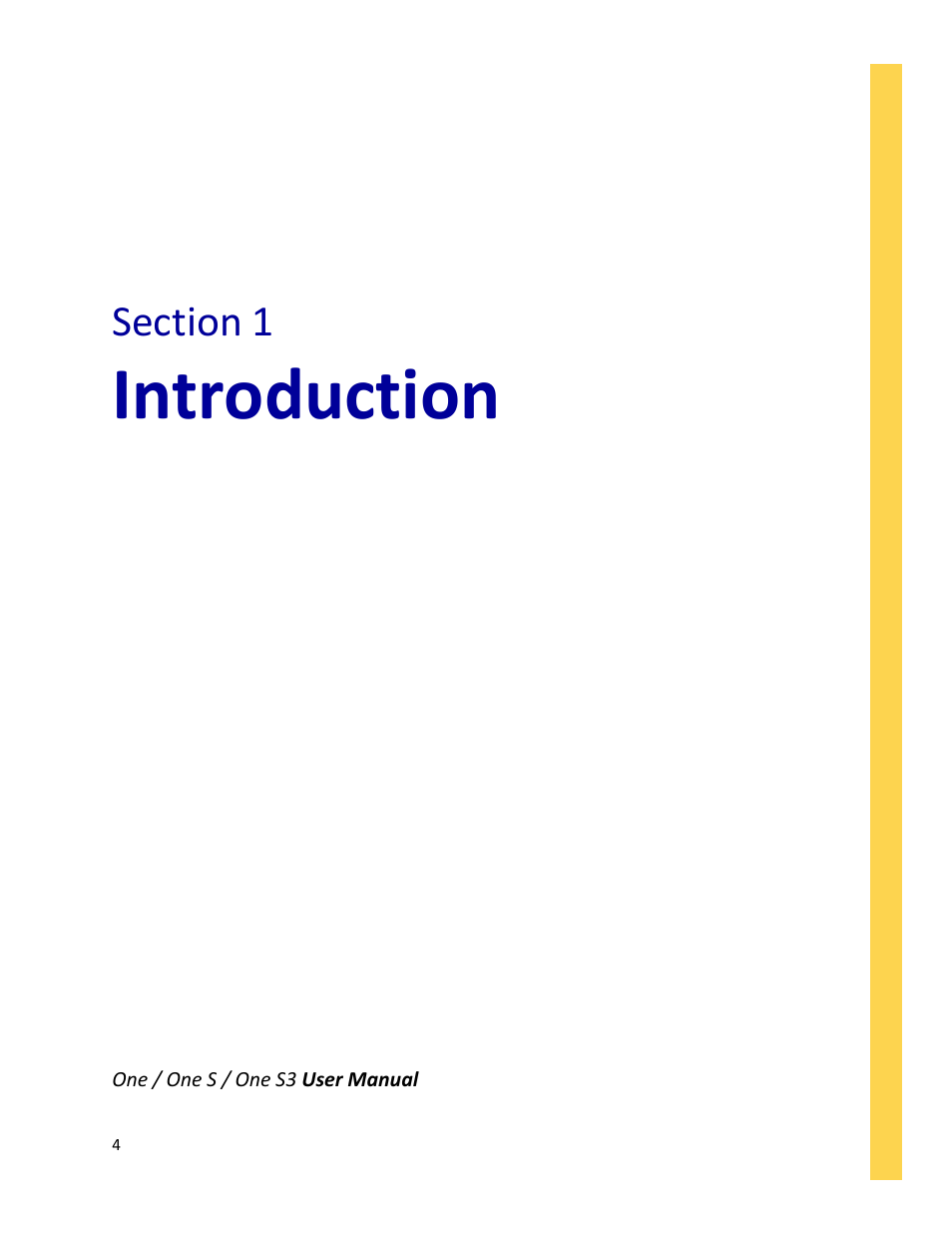 Introduction | Antec ONE S3 User Manual | Page 4 / 23