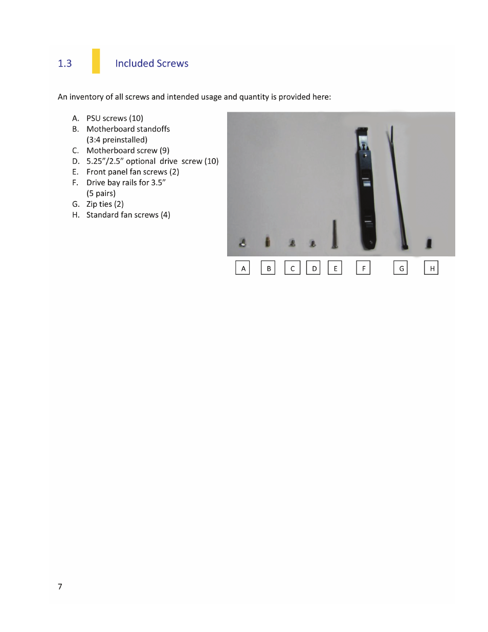Antec ONE S3 User Manual | Page 7 / 23