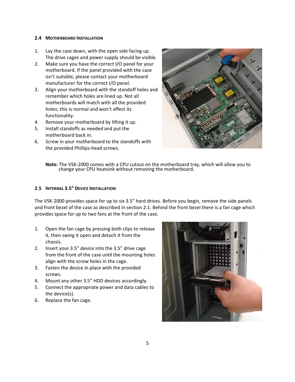 Antec Quiet Computing VSK-2000 User Manual | Page 6 / 12