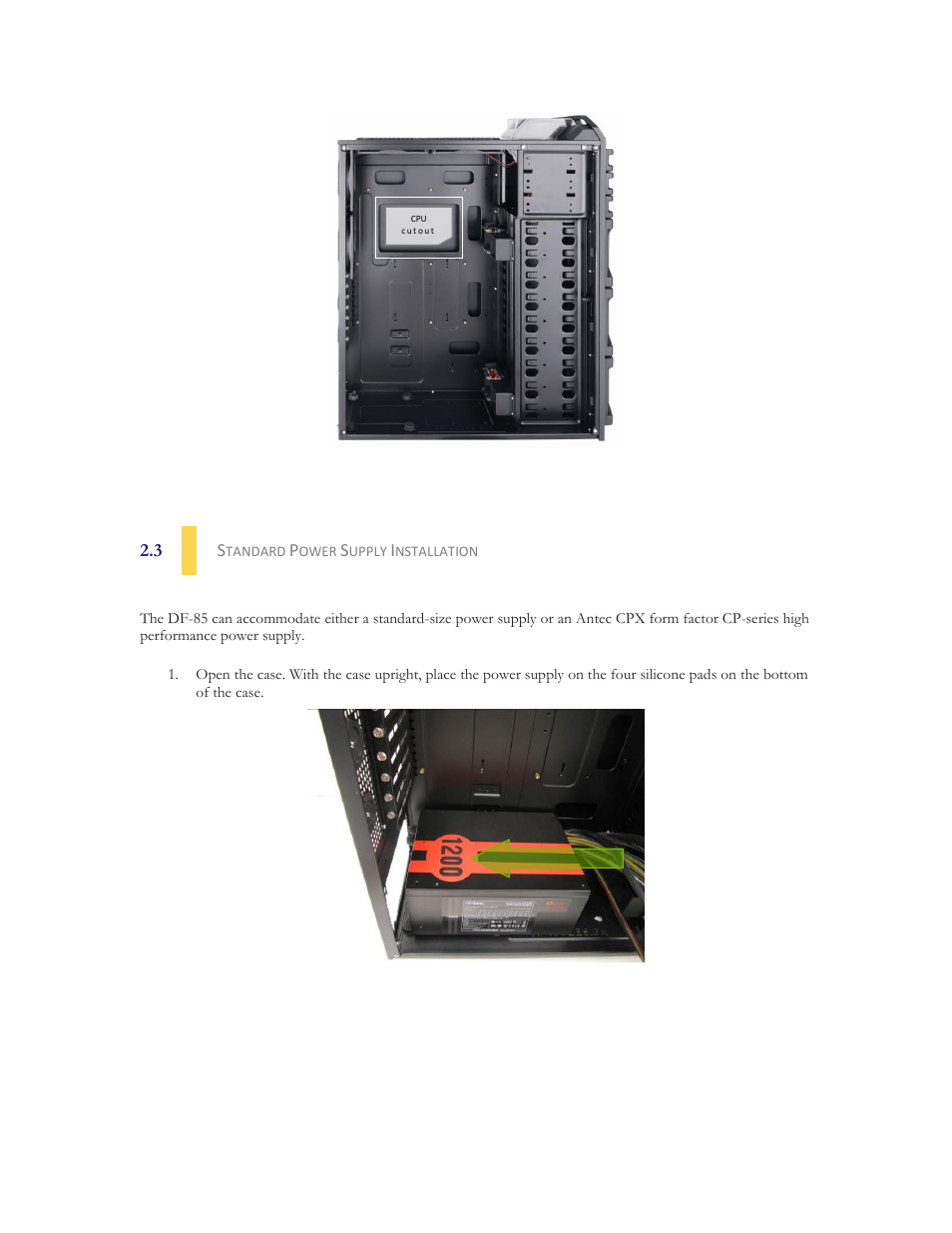 Antec DF-85 User Manual | Page 14 / 35