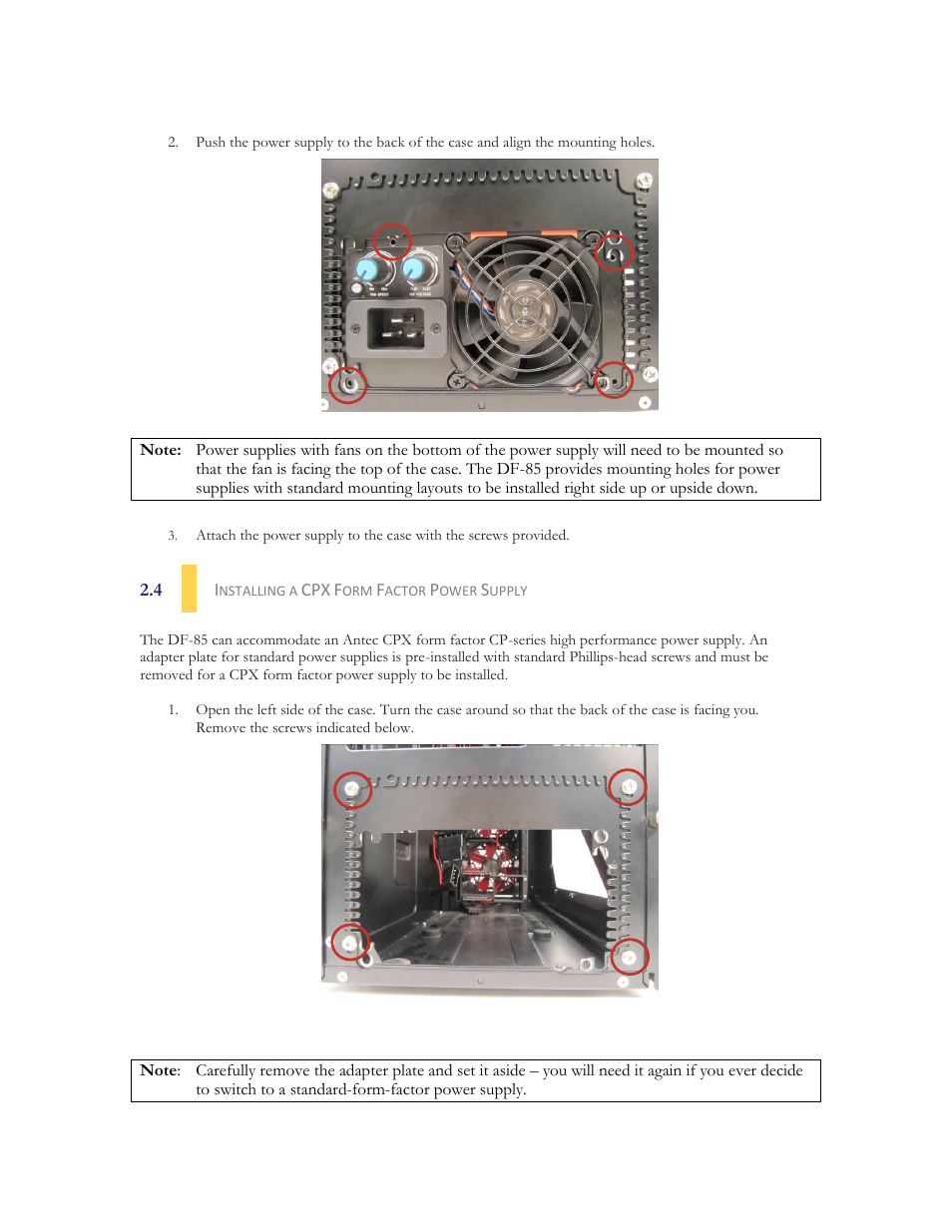 Antec DF-85 User Manual | Page 15 / 35