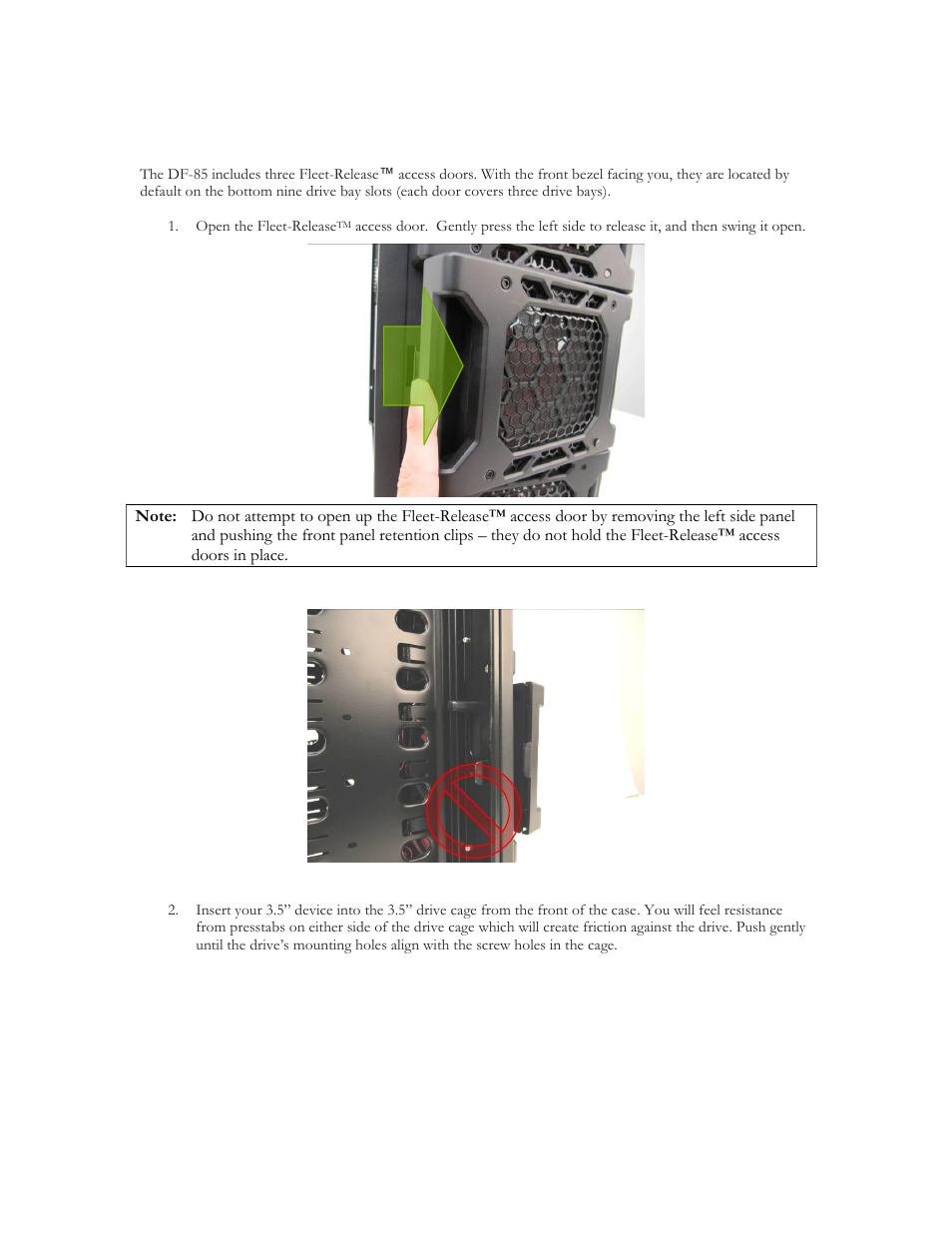Antec DF-85 User Manual | Page 18 / 35