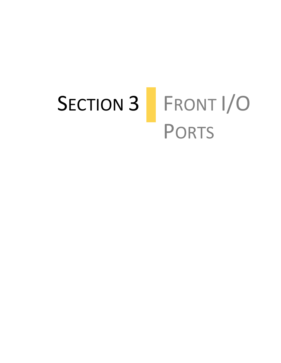I/o p, Ront, Orts | Ection | Antec DF-85 User Manual | Page 26 / 35