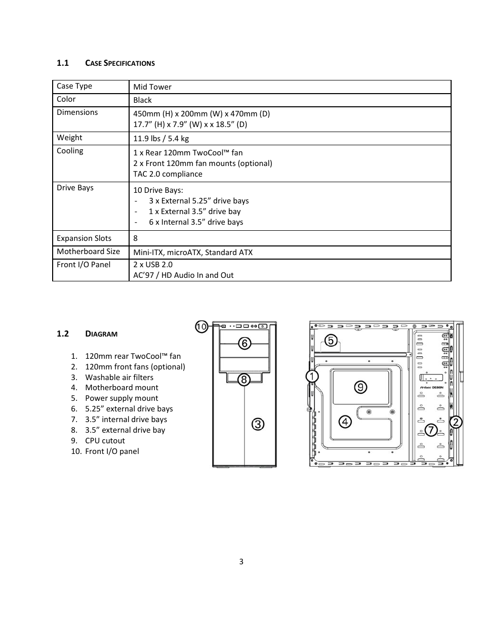 Antec VSK-2000 User Manual | Page 4 / 12