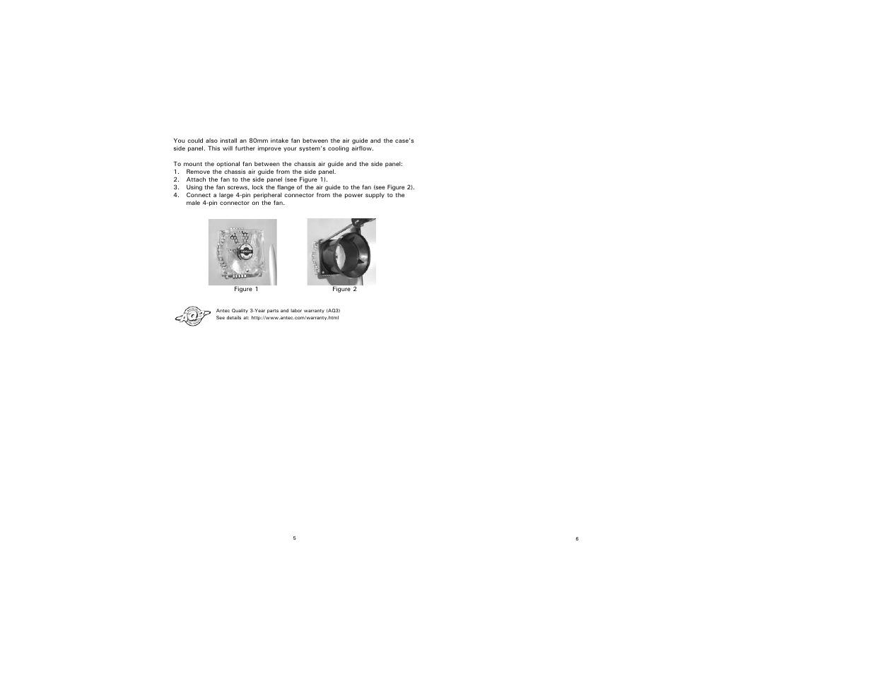 Antec SOLUTION SERIES SLK1650B User Manual | Page 5 / 20