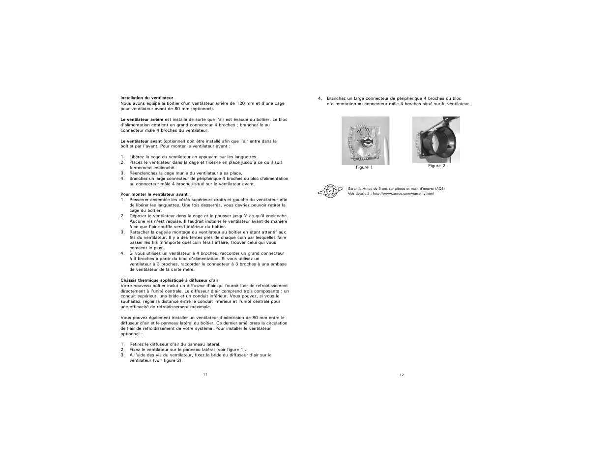 Antec SOLUTION SERIES SLK1650B User Manual | Page 8 / 20