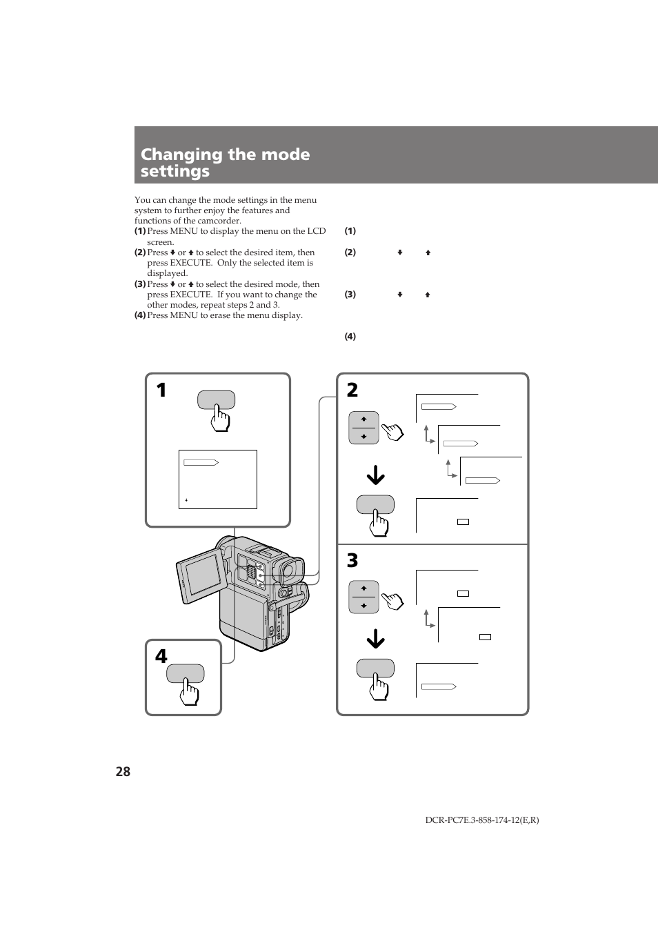 Sony DCR-PC7E User Manual | Page 28 / 92