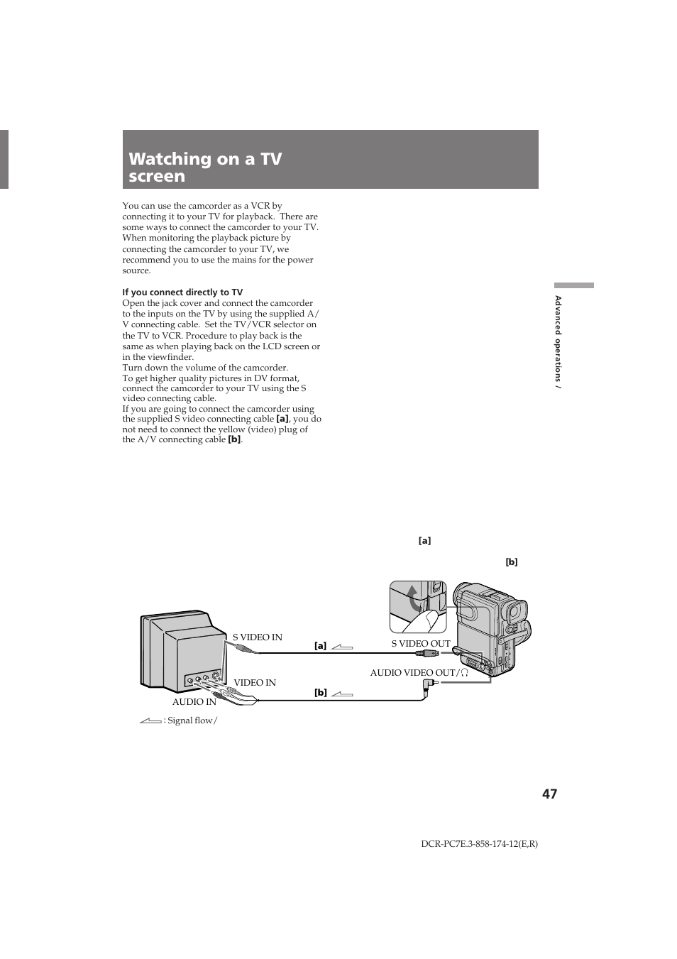 Sony DCR-PC7E User Manual | Page 47 / 92