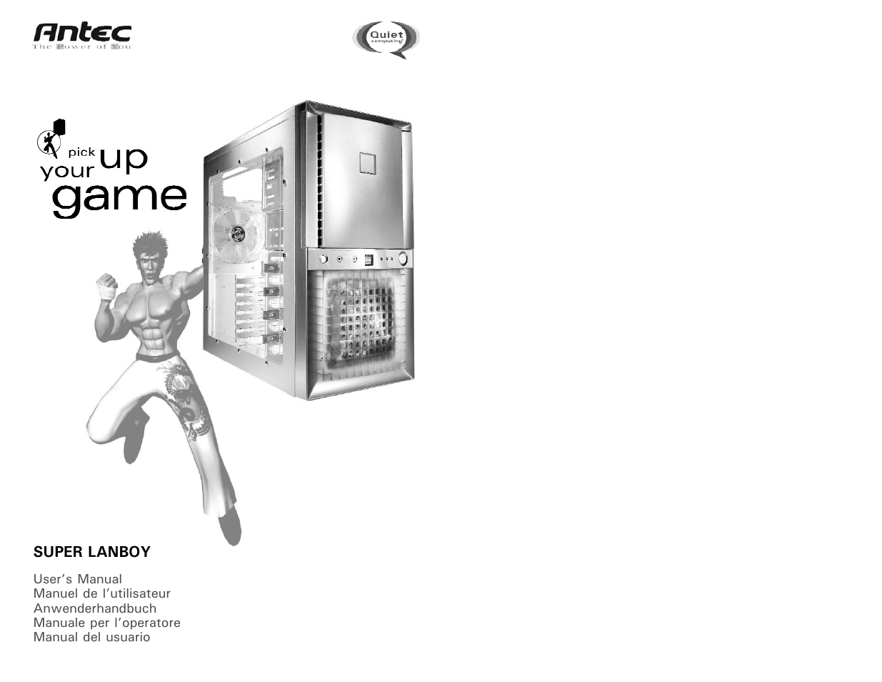Antec Super LANBOY User Manual | 5 pages
