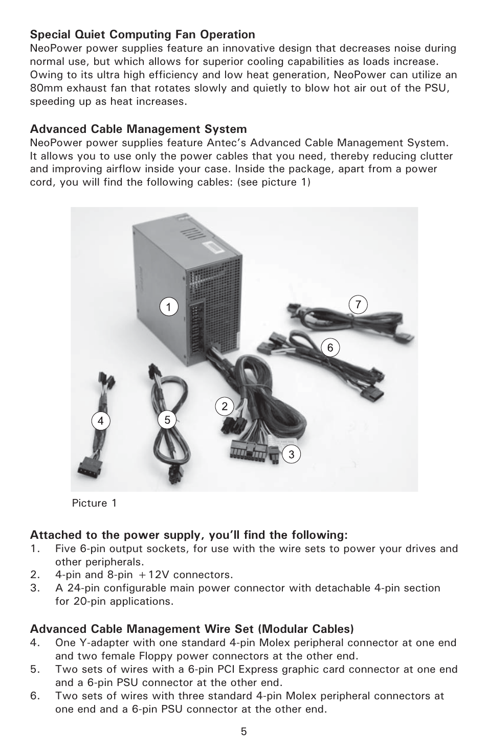 Antec Sonata Solo White User Manual | Page 6 / 11