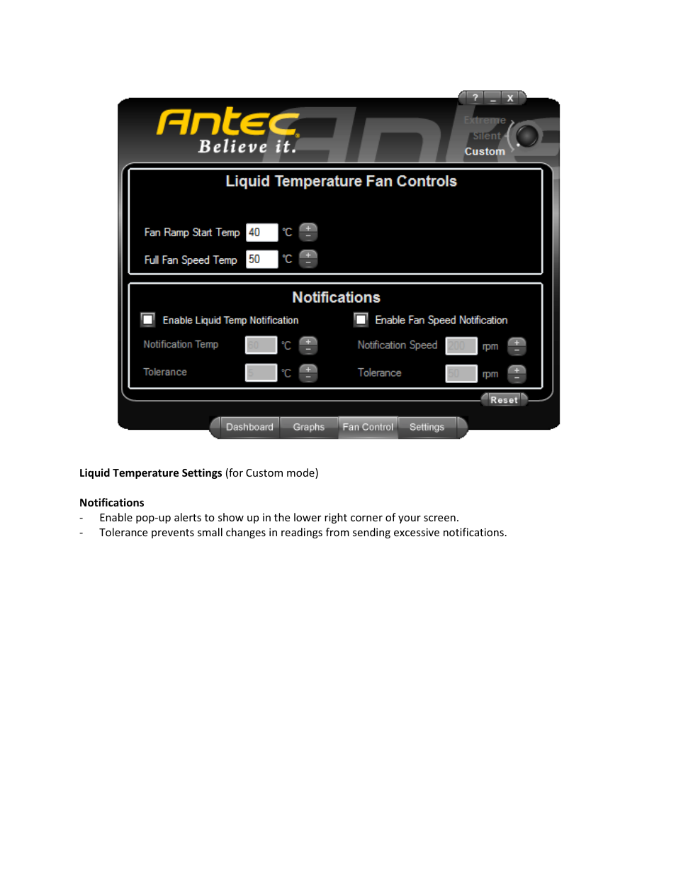 Notifications | Antec KHLER 920920 User Manual | Page 4 / 6