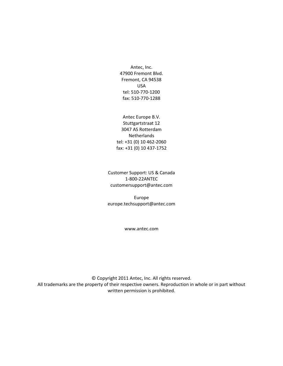 Antec KHLER 920920 User Manual | Page 6 / 6