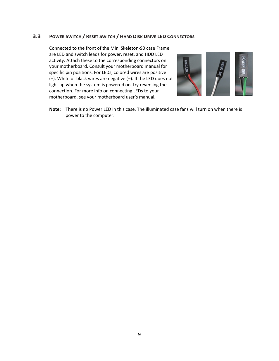 Antec Quiet Computing Mini Skeleton-90 User Manual | Page 10 / 12