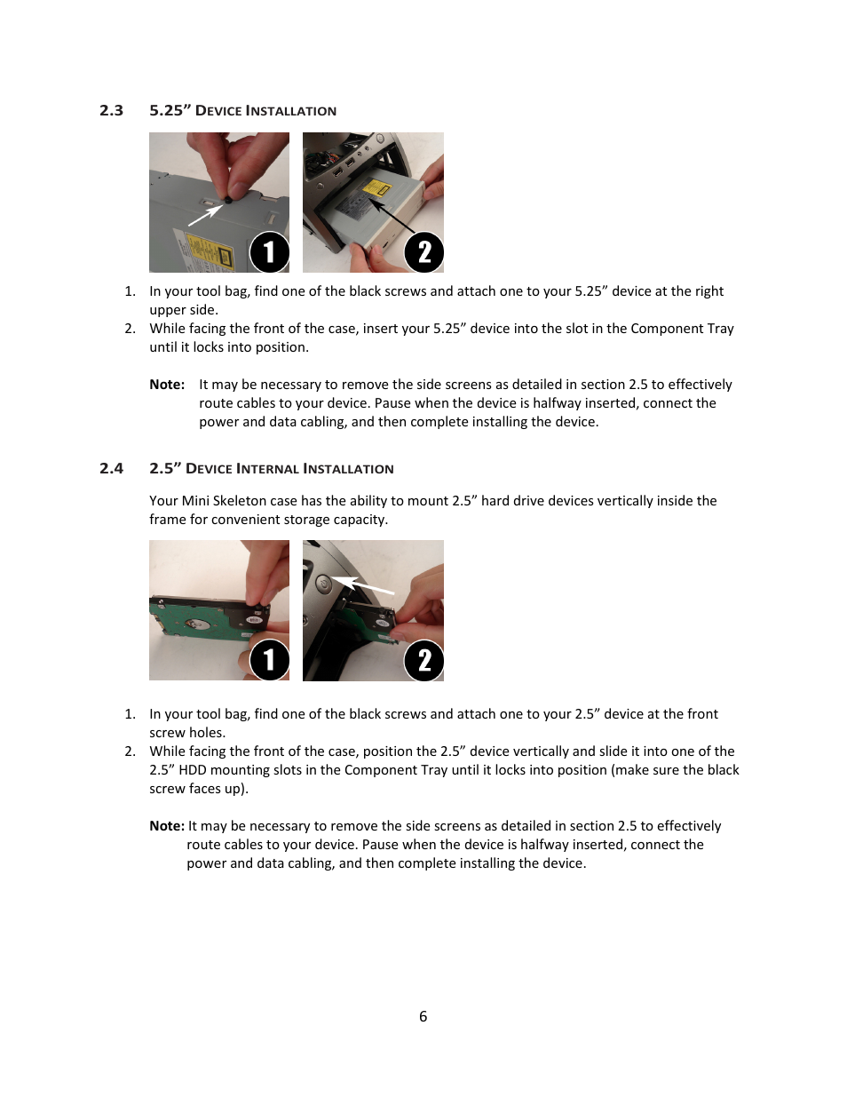 Antec Quiet Computing Mini Skeleton-90 User Manual | Page 7 / 12