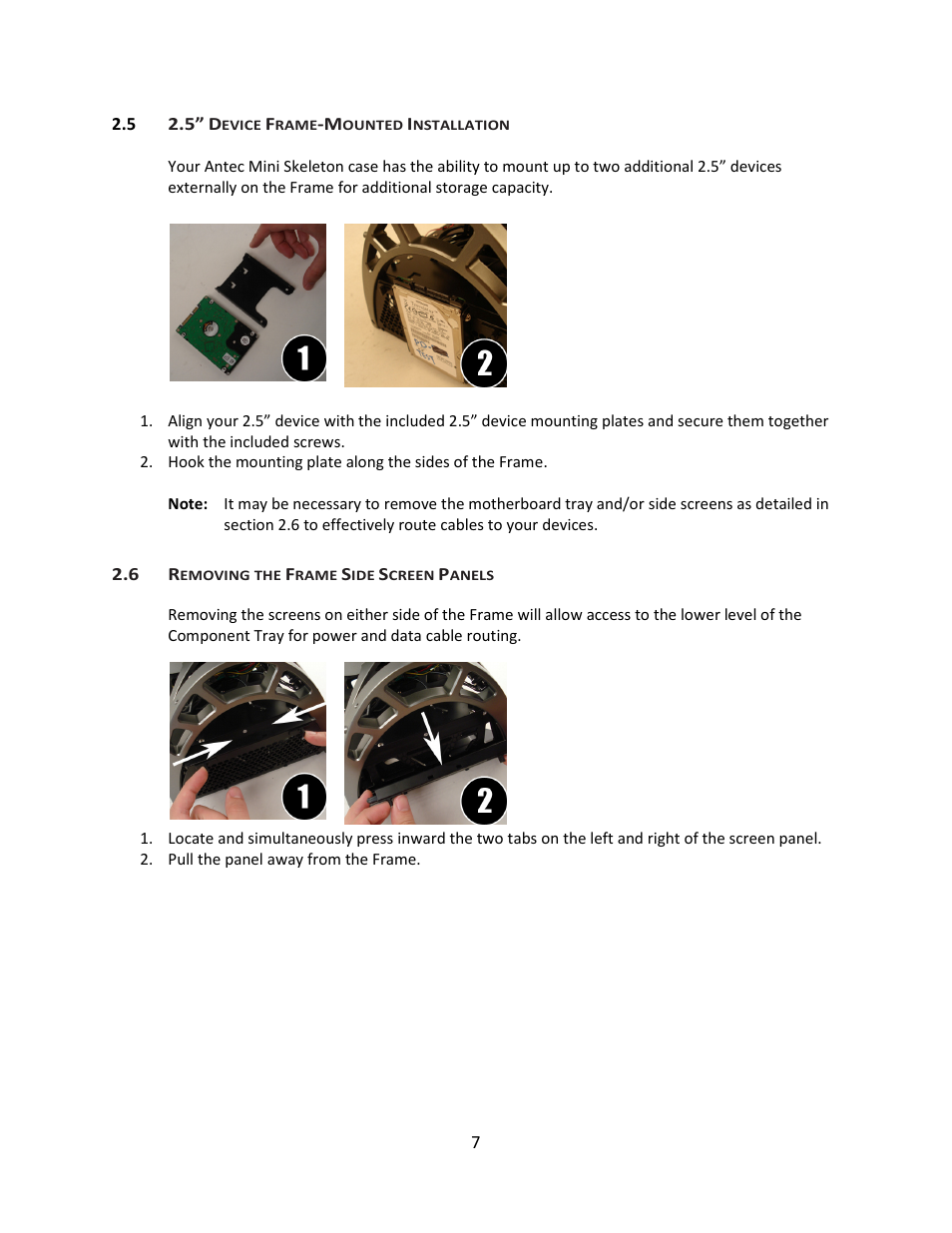 Antec Quiet Computing Mini Skeleton-90 User Manual | Page 8 / 12