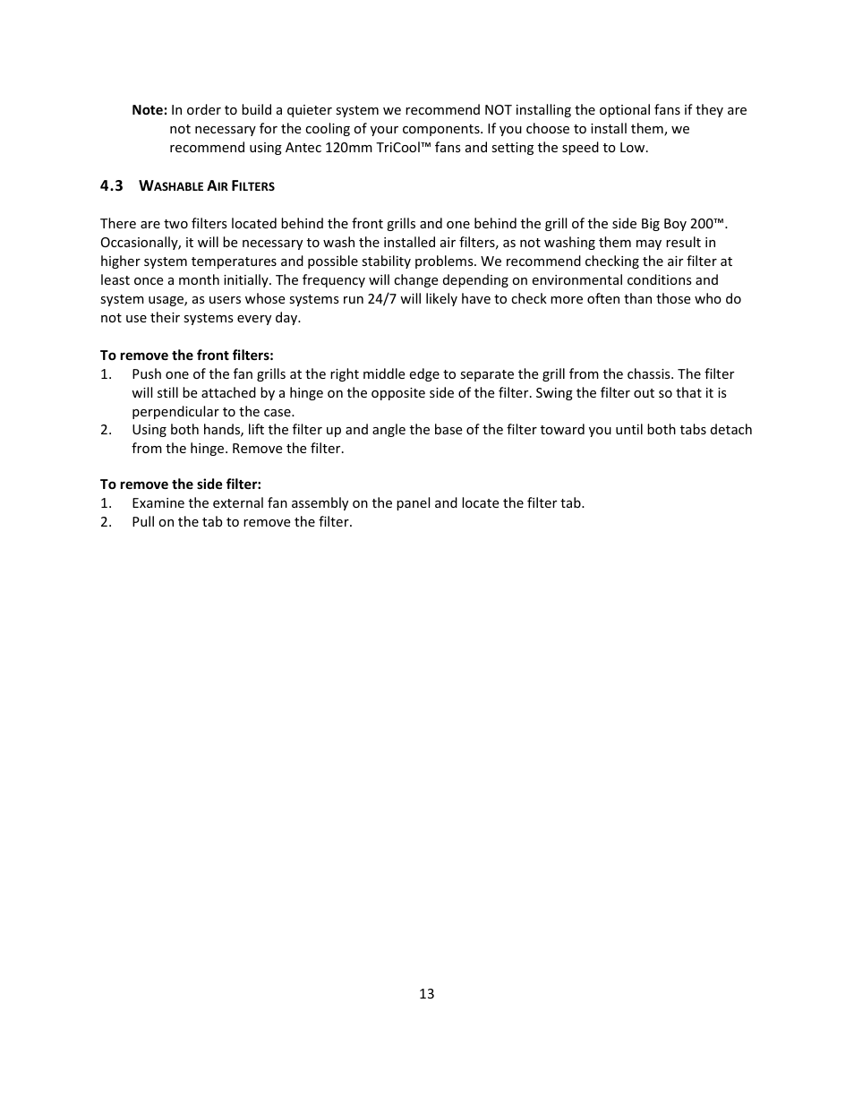 Antec P193 V3 User Manual | Page 14 / 15