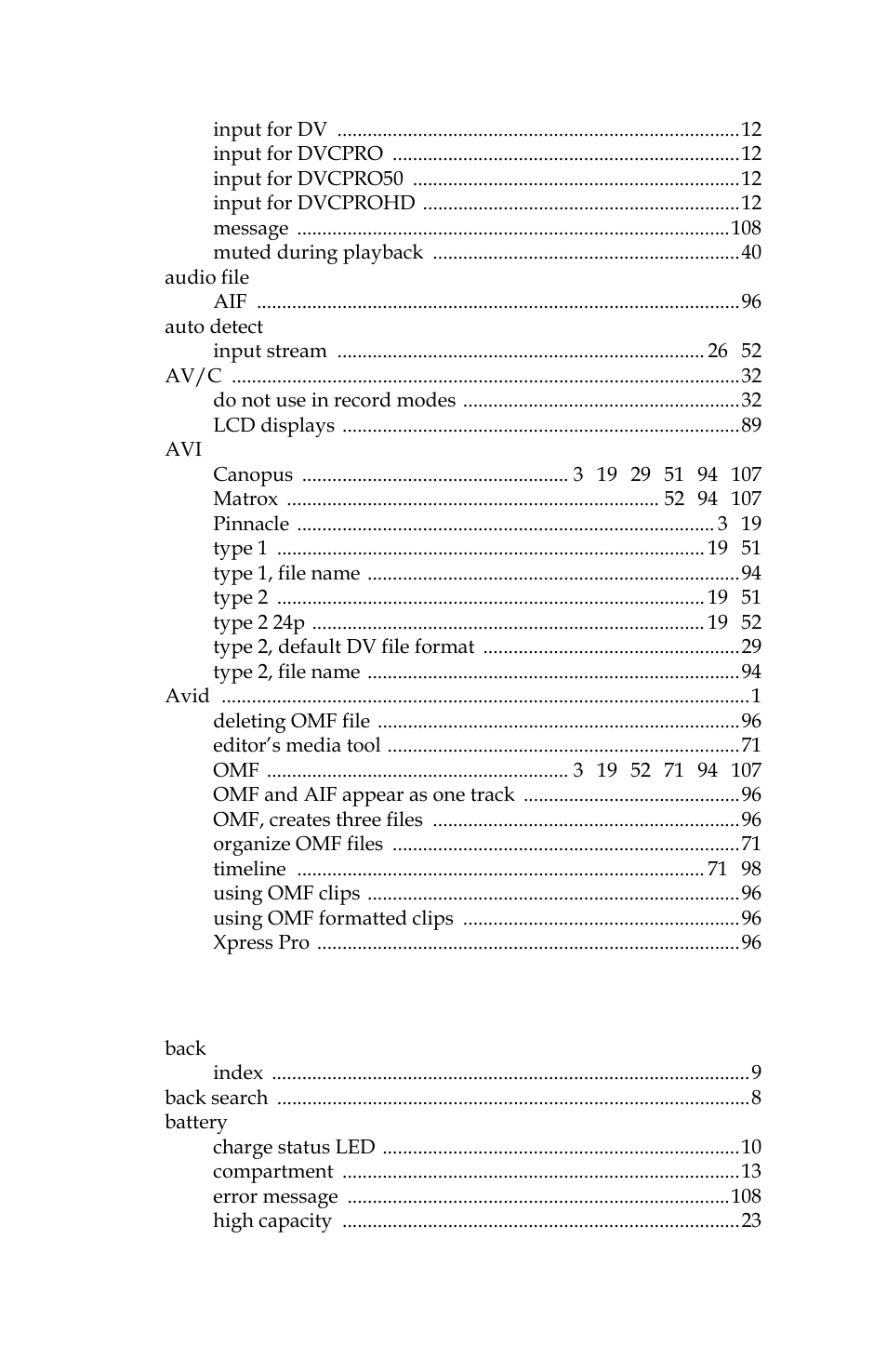 Panasonic FS-100 User Manual | Page 131 / 154