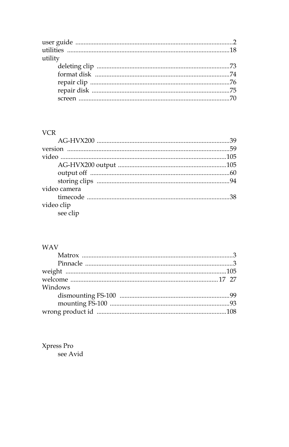 Panasonic FS-100 User Manual | Page 150 / 154