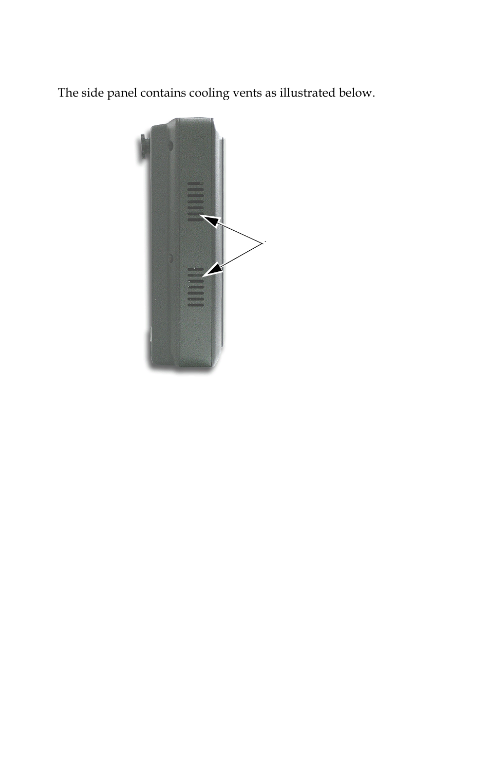 Side panel | Panasonic FS-100 User Manual | Page 32 / 154