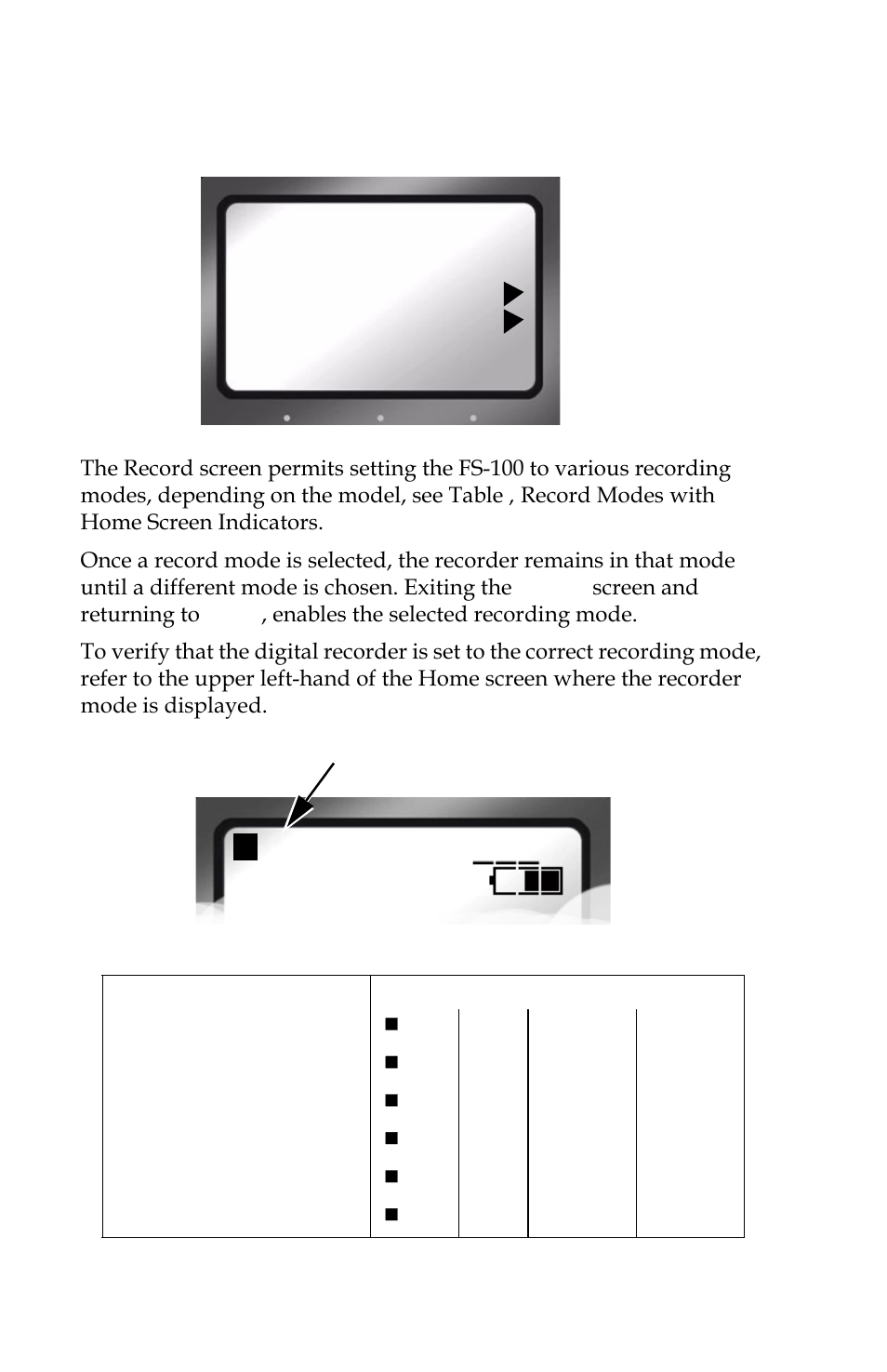 Record screens | Panasonic FS-100 User Manual | Page 64 / 154