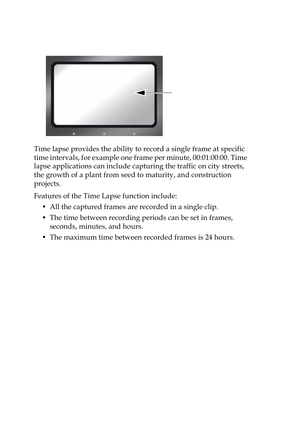 Time lapse record | Panasonic FS-100 User Manual | Page 68 / 154