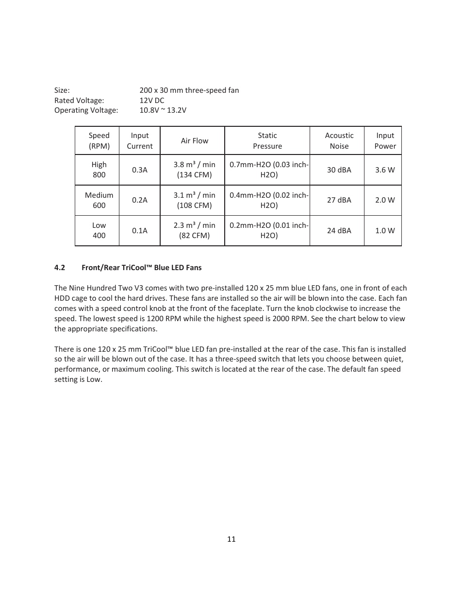 Antec NINE HUNDRED TWO V3 User Manual | Page 12 / 15