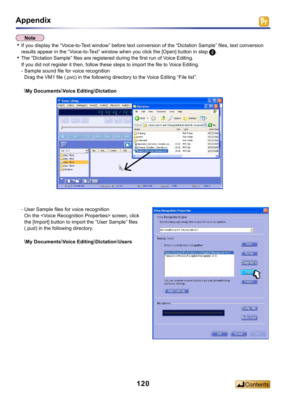 Appendix | Panasonic -eng User Manual | Page 120 / 132