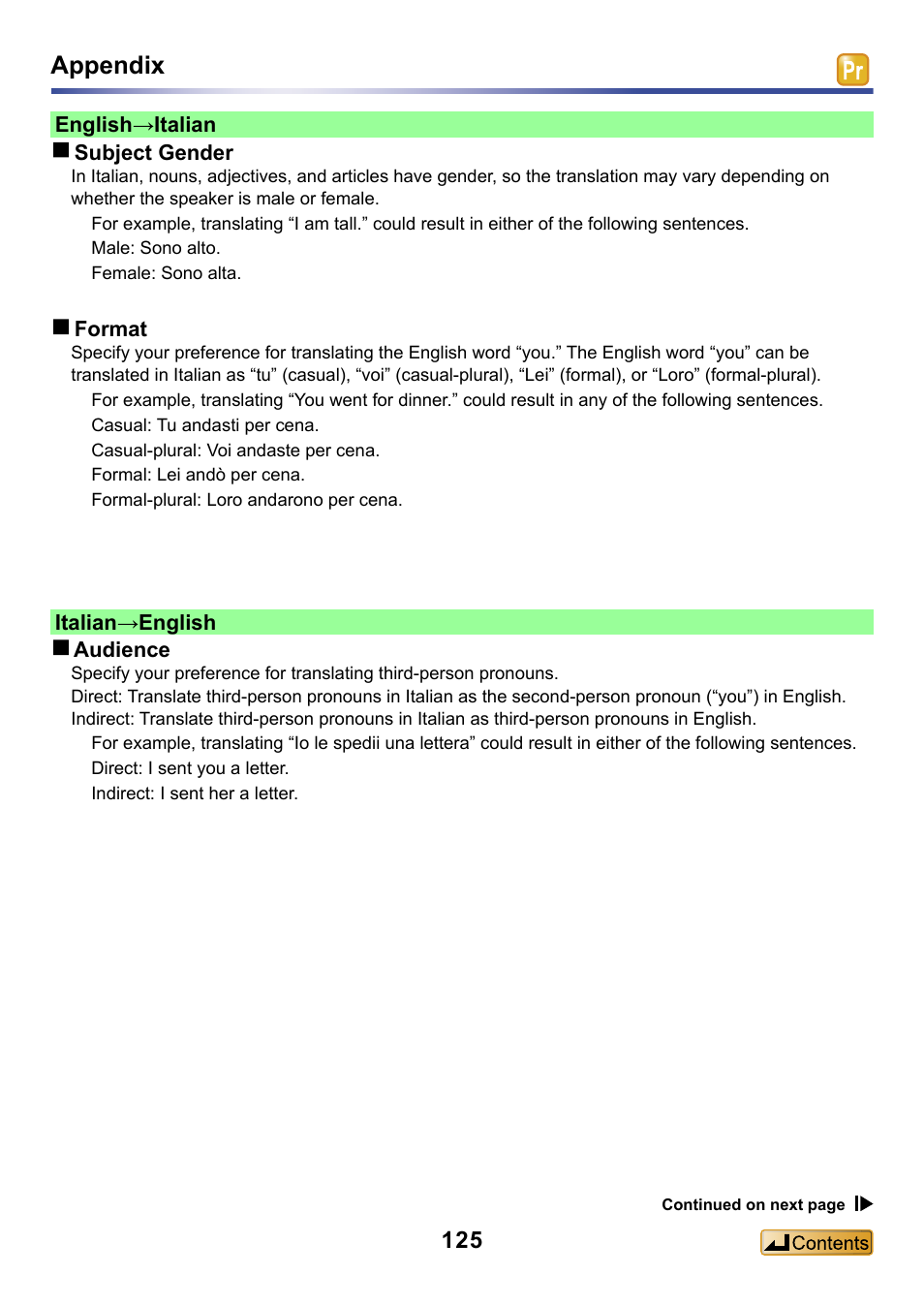 Appendix | Panasonic -eng User Manual | Page 125 / 132