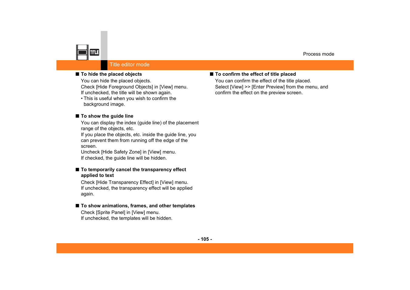 Panasonic -eng User Manual | Page 105 / 249