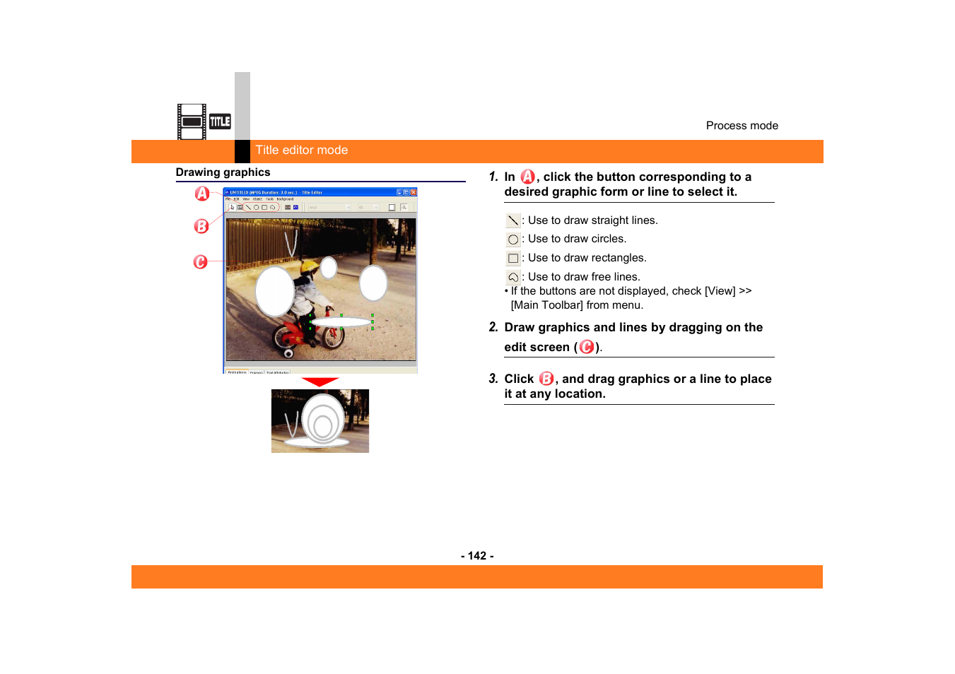 Drawing graphics | Panasonic -eng User Manual | Page 142 / 249