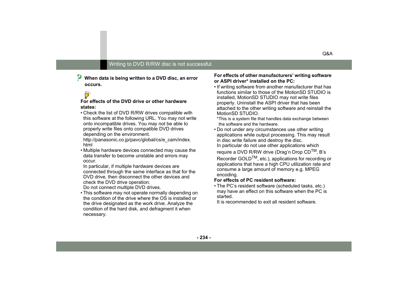 Panasonic -eng User Manual | Page 234 / 249