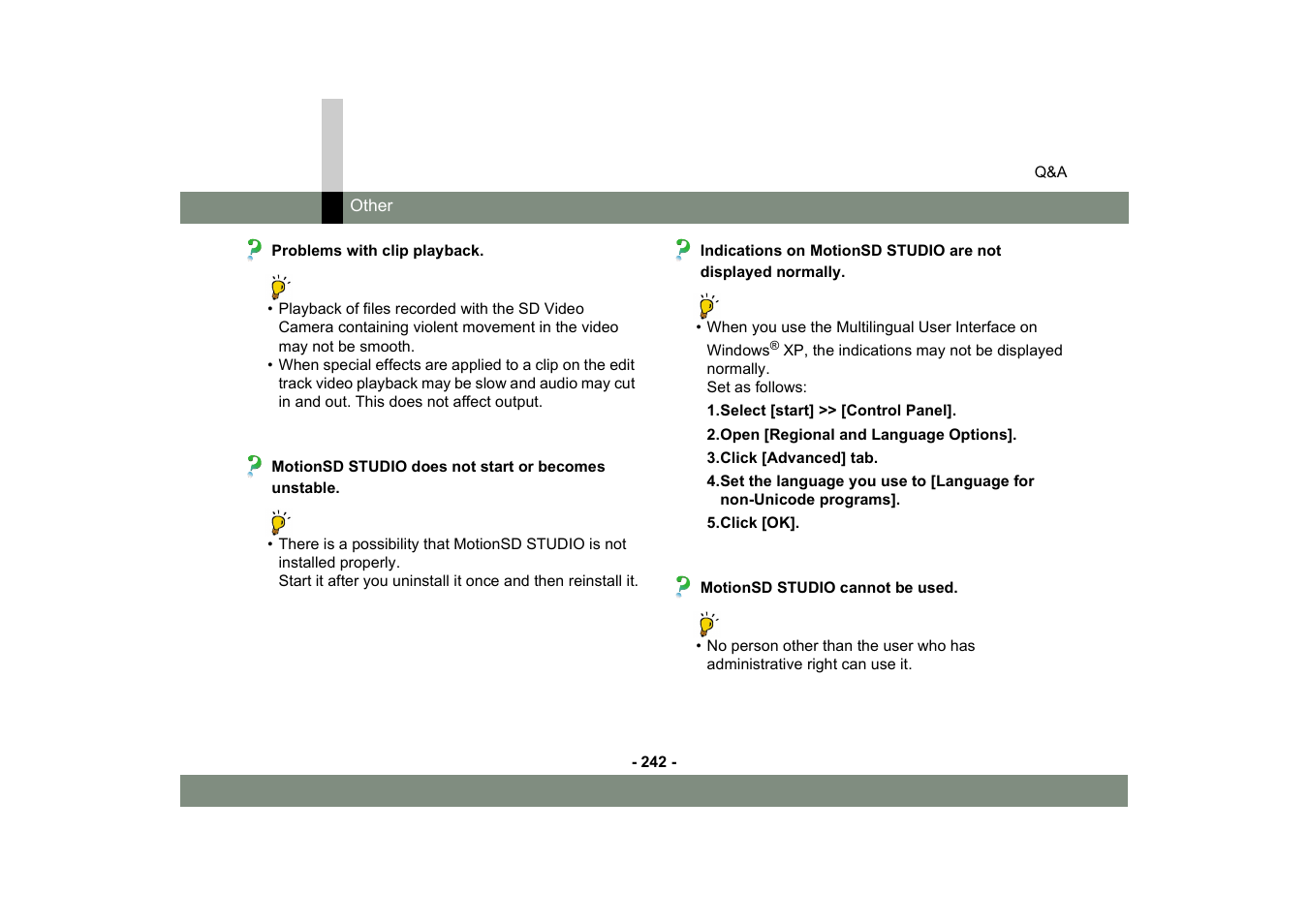 Panasonic -eng User Manual | Page 242 / 249