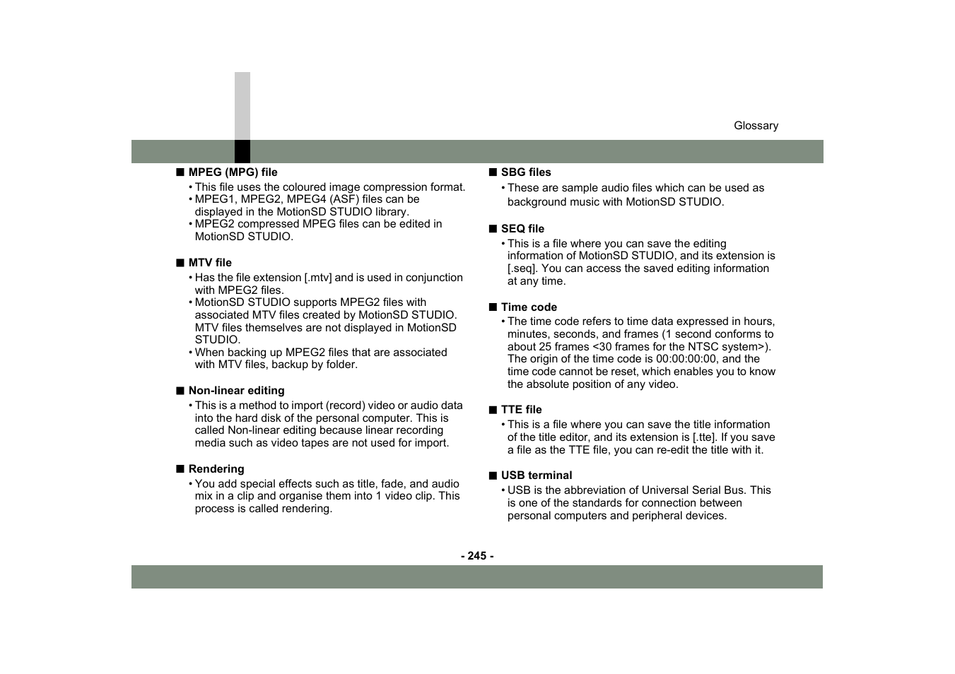 Panasonic -eng User Manual | Page 245 / 249