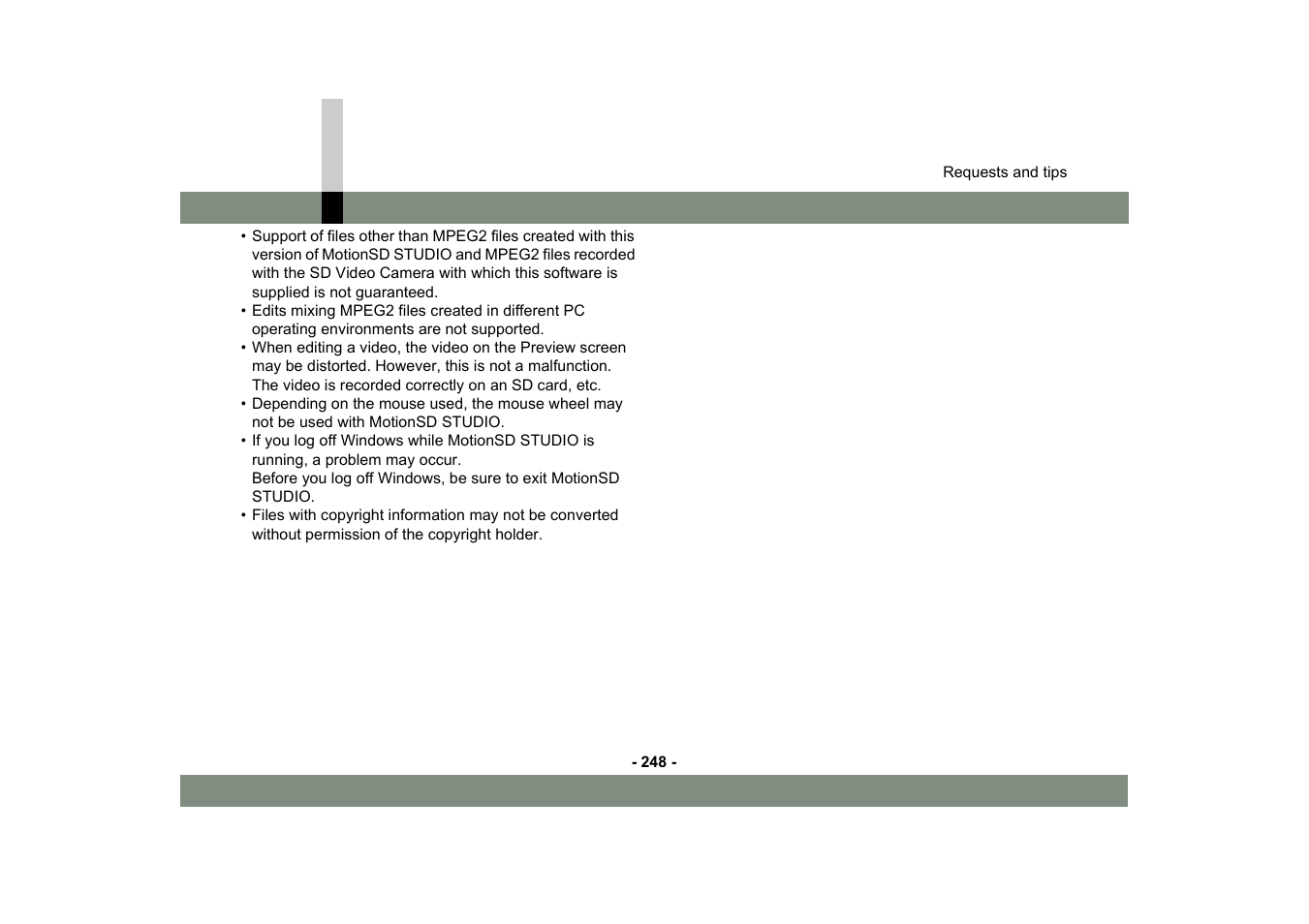 Panasonic -eng User Manual | Page 248 / 249