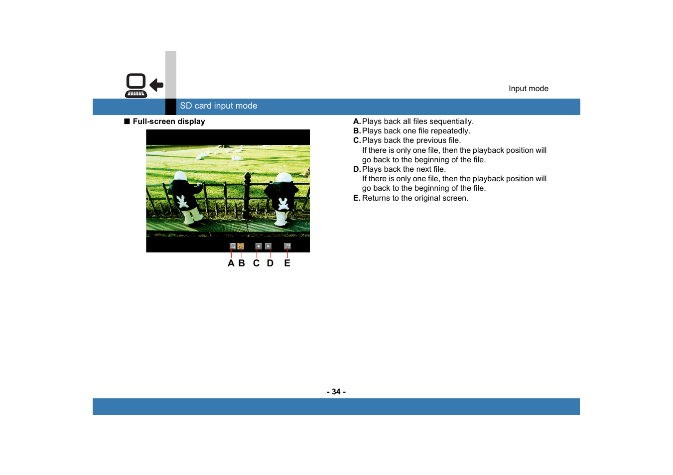 Panasonic -eng User Manual | Page 34 / 249