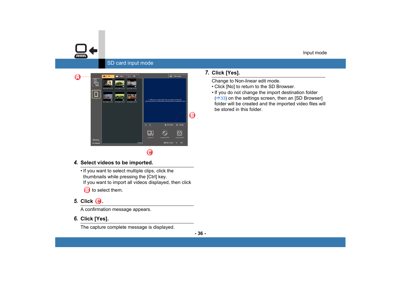 Panasonic -eng User Manual | Page 36 / 249