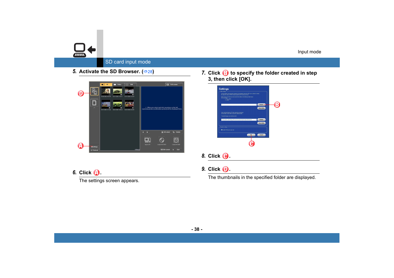 Panasonic -eng User Manual | Page 38 / 249