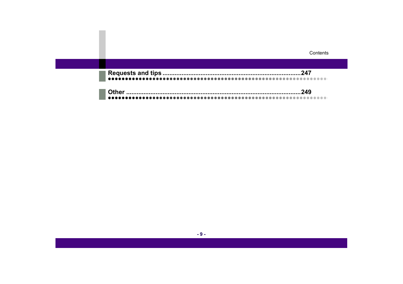 Panasonic -eng User Manual | Page 9 / 249