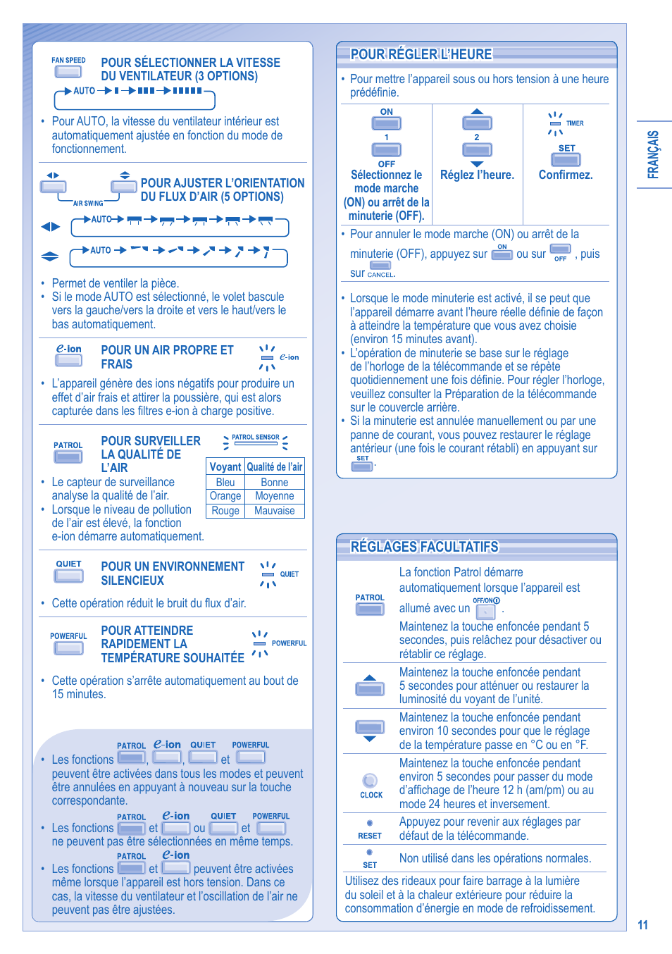 Panasonic CS-C18JKD User Manual | Page 11 / 44