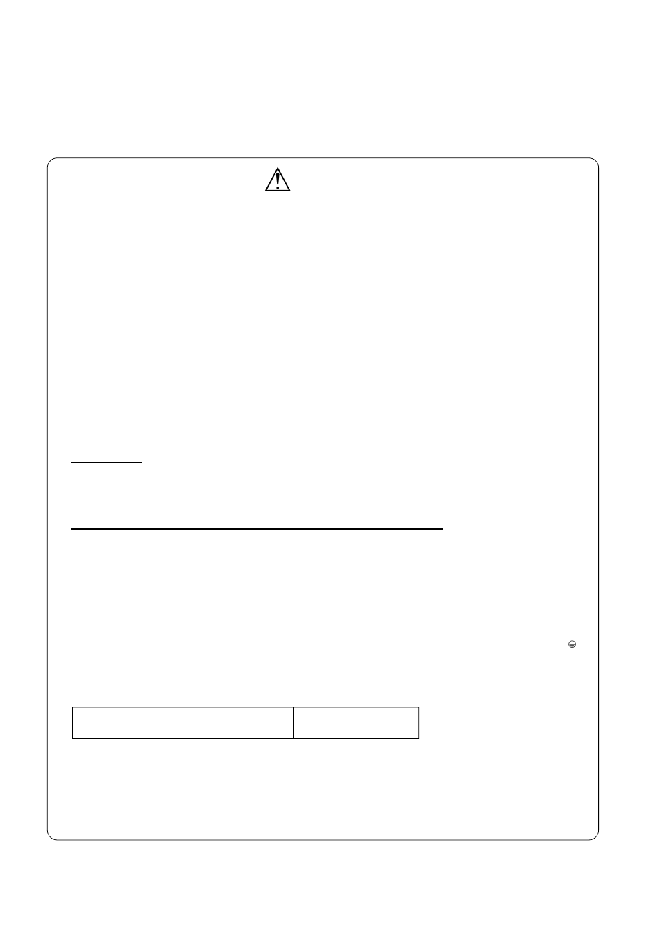 Importante, Nota, Warning | Panasonic CS-A28BKP5 User Manual | Page 110 / 202