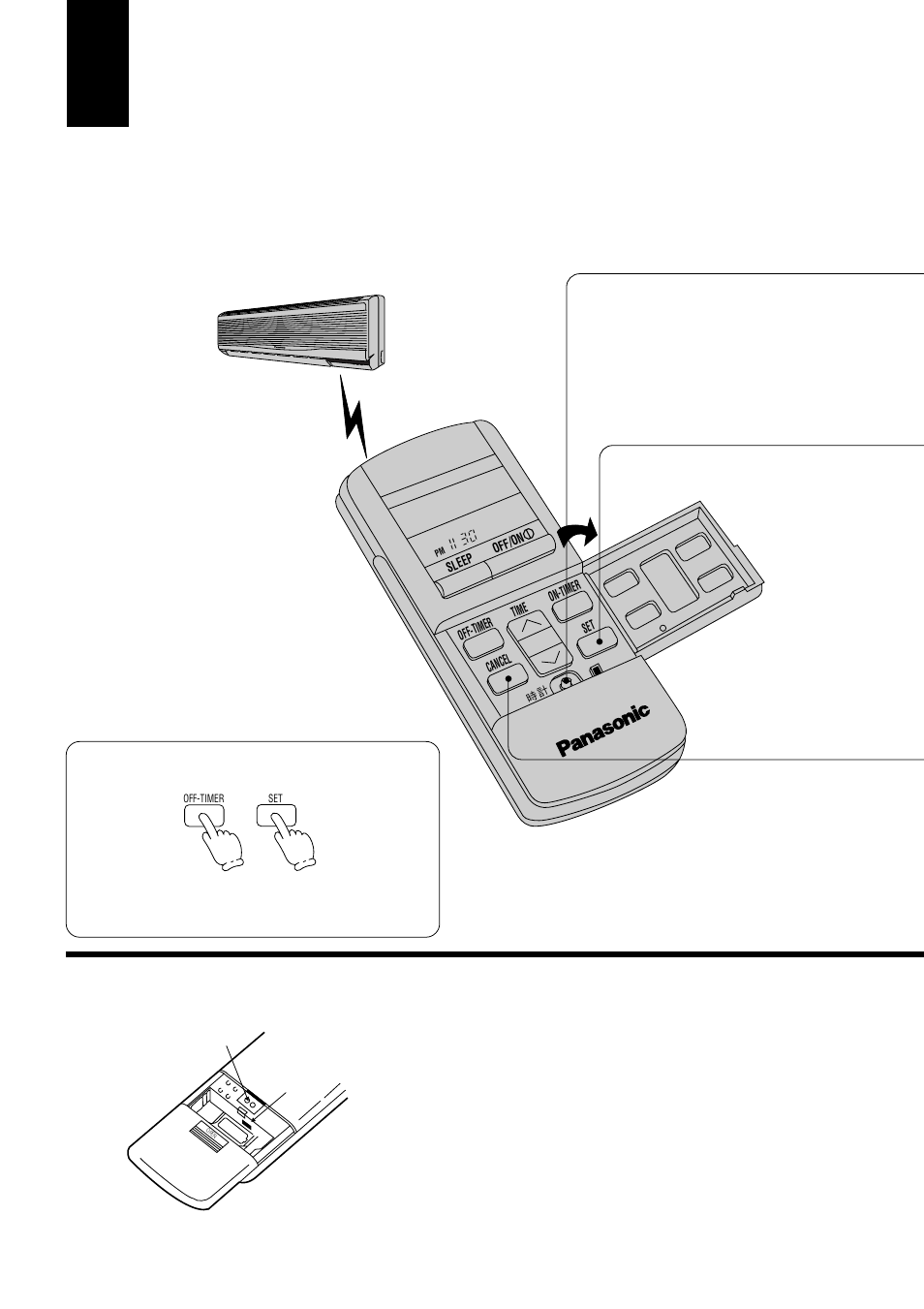 Setting the timer, If there is a power failure | Panasonic CS-A28BKP5 User Manual | Page 12 / 202