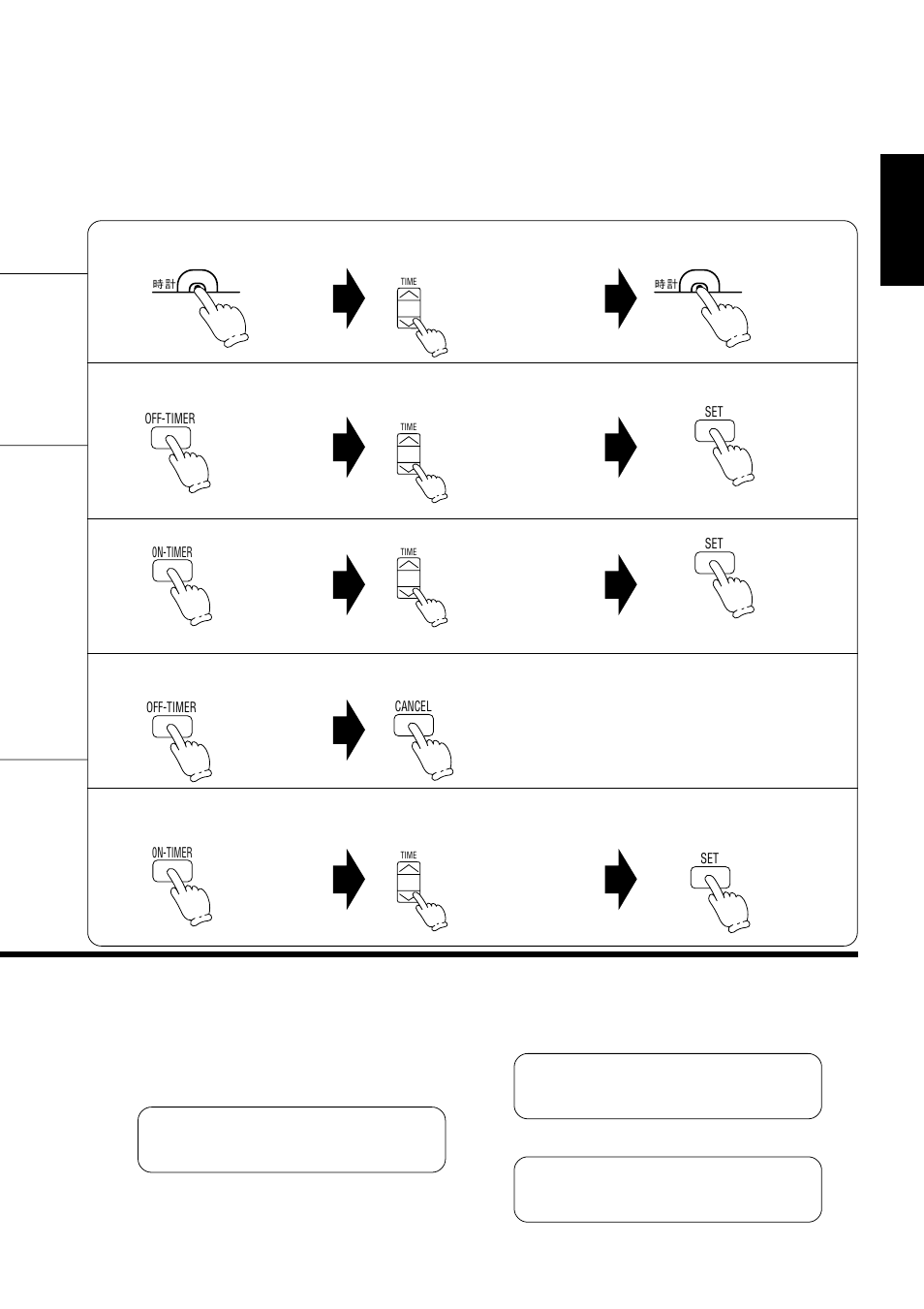 English, Timer | Panasonic CS-A28BKP5 User Manual | Page 13 / 202