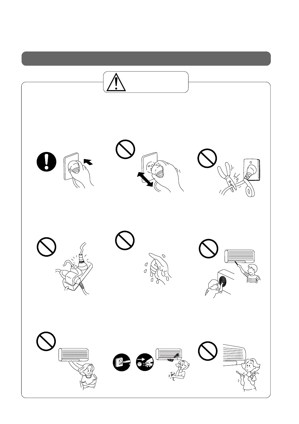 Précautions d’utilisation, Avertissement | Panasonic CS-A28BKP5 User Manual | Page 26 / 202